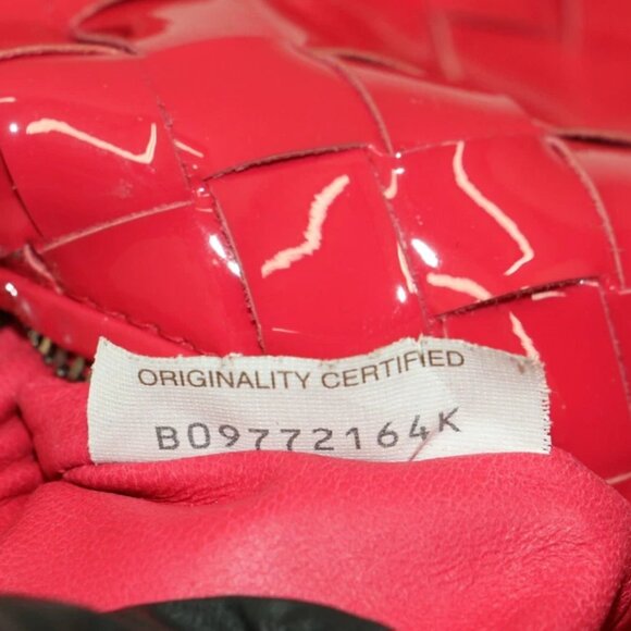 Bottega Veneta Patent Nappa Intrecciato Mini Jodie Candy Stripe - Picture 16 of 16